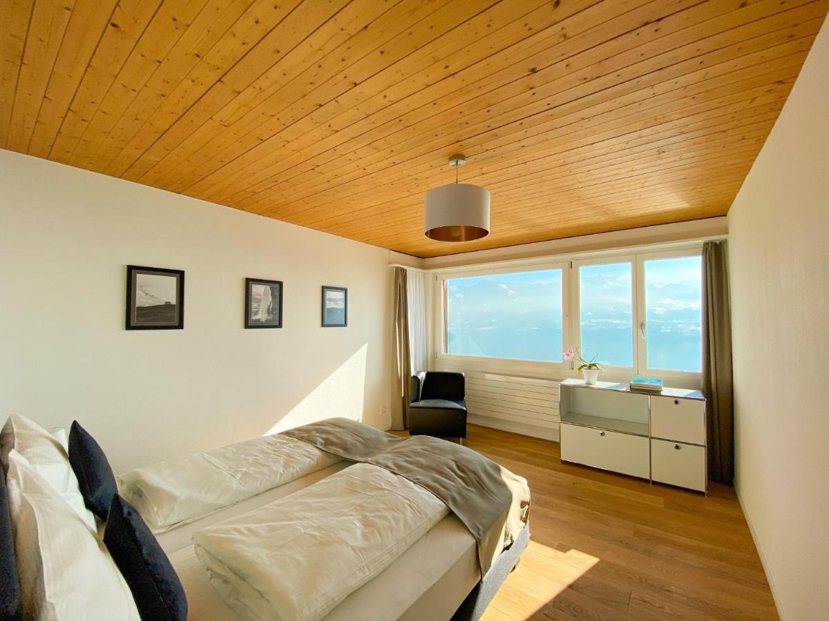 Panorama Boutique Apartment With Air Condition, Spa Entry In Solbadhotel Sigriswil Εξωτερικό φωτογραφία