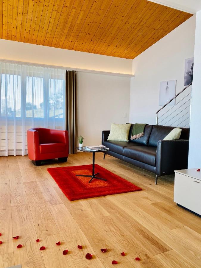 Panorama Boutique Apartment With Air Condition, Spa Entry In Solbadhotel Sigriswil Εξωτερικό φωτογραφία