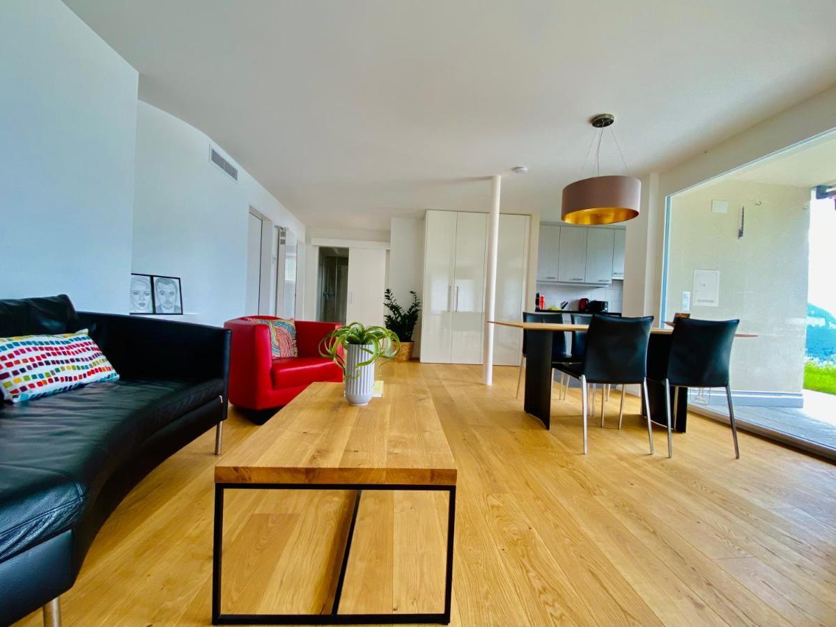 Panorama Boutique Apartment With Air Condition, Spa Entry In Solbadhotel Sigriswil Εξωτερικό φωτογραφία